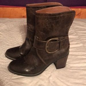 Brown boots size 11